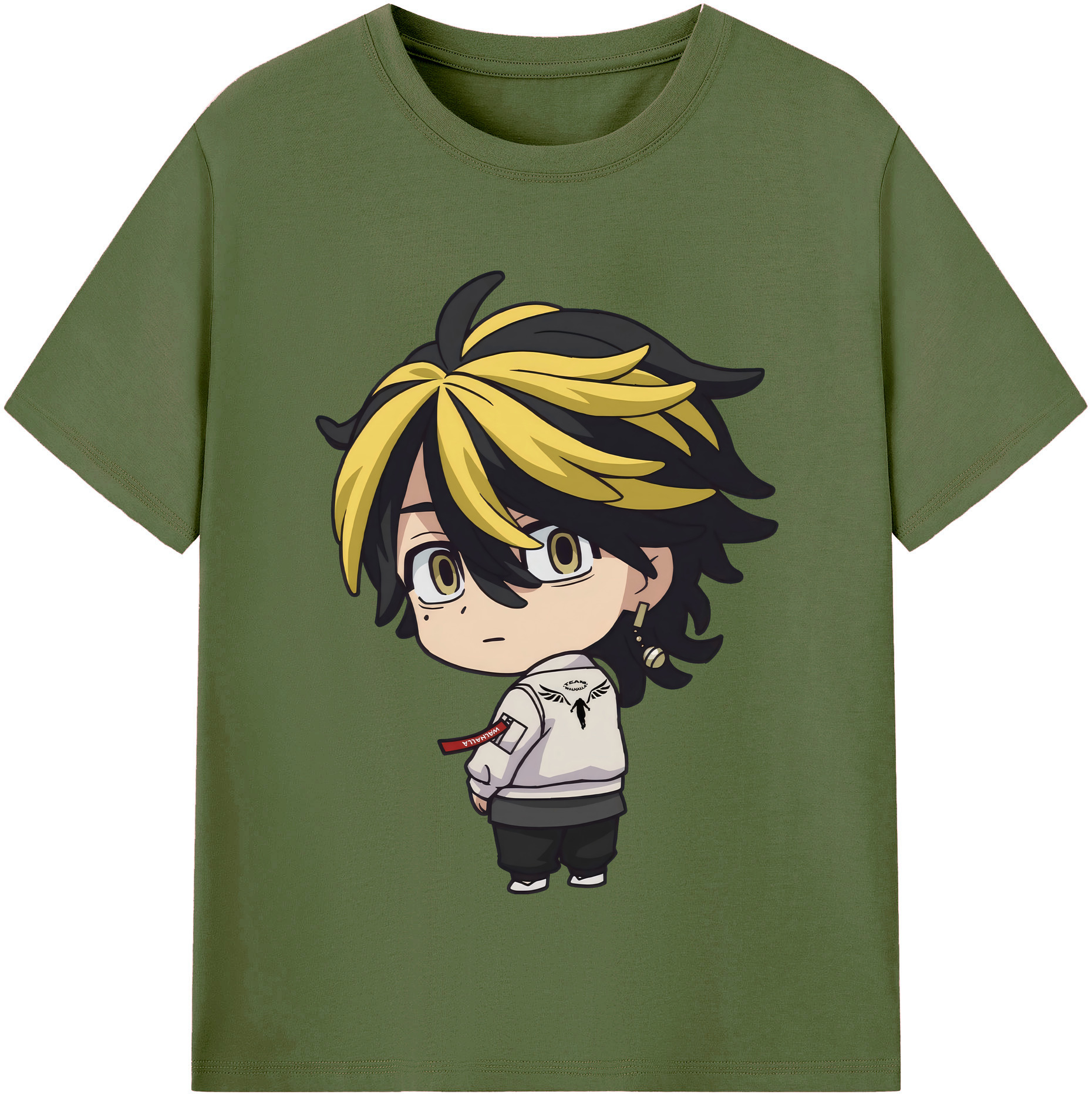 （画像用） 東京リベンジャーズ Tokyo Revengers 綿100％半袖Tシャツ（フロントプリント）